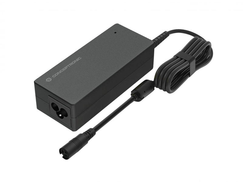 Conceptronic ozul08b15 90w universal laptop charger with 15 interchangeable charging tips black-null