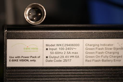 29.4v 6a bike charger