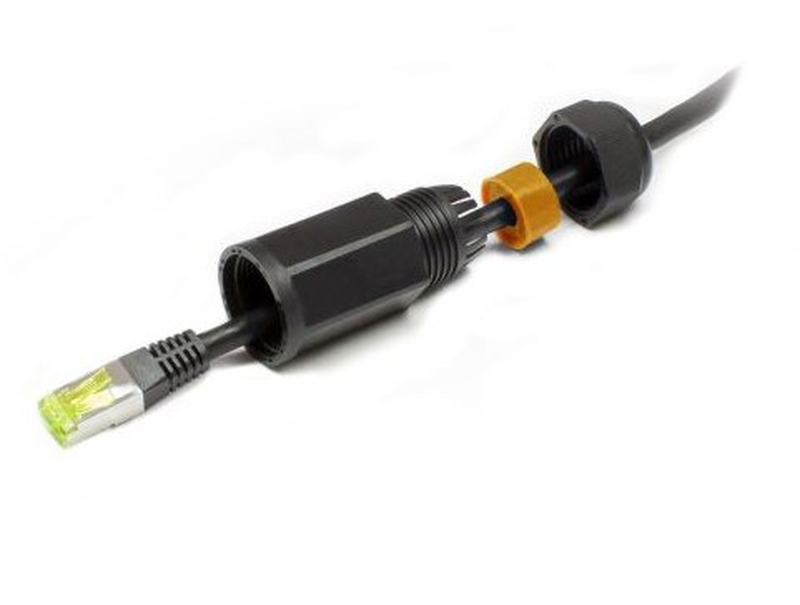 Good connections odc-02 - cable management - black - 0.128 m - 3 cm - 1 pc(s) - network - cat 6a - 0.13 m-null