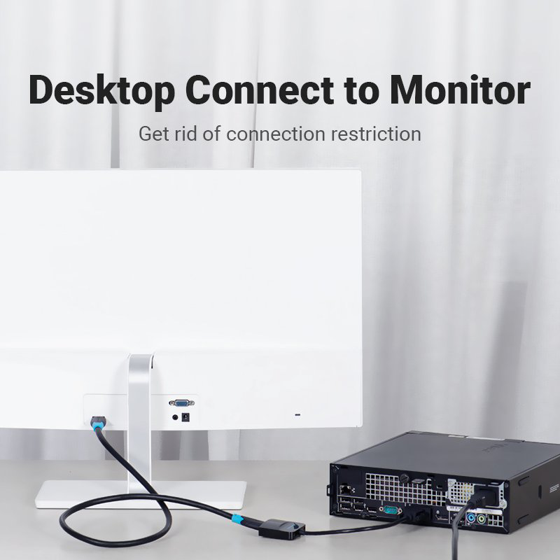 Vention converter vga+audio to HDMI & USB power 0.5m acnbd, , medium-null