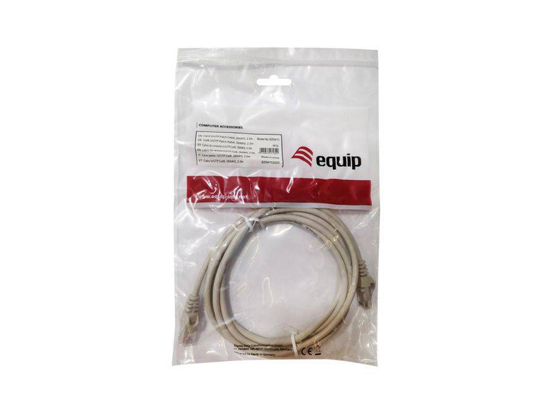 Equip cat6 u/utp patch cable, 20m , beige-null