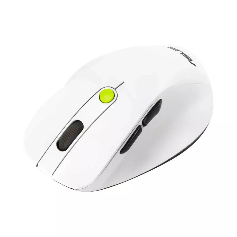 Asus md105 wireless mouse volt green bluetooth + 2.4GHz optical 2400 dpi ergonomic right-handed side buttons-null