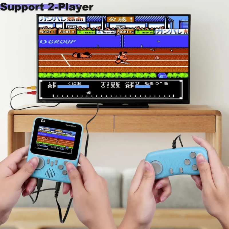 Retro g7 gaming console 666 games-null