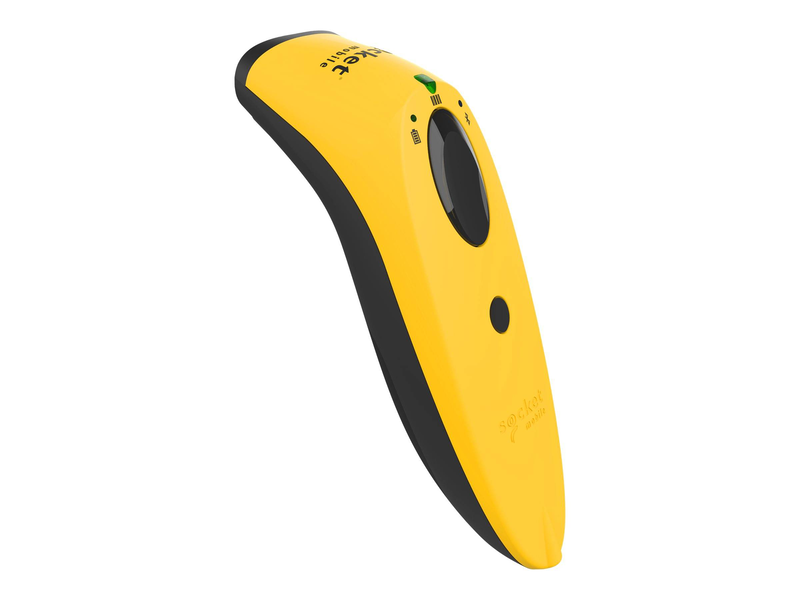 Socket mobile socketscan s720 | bluetooth 1d/2d barcode scanner | apple mfi | auto scan mode | replaceable aa battery | yellow, , medium-null