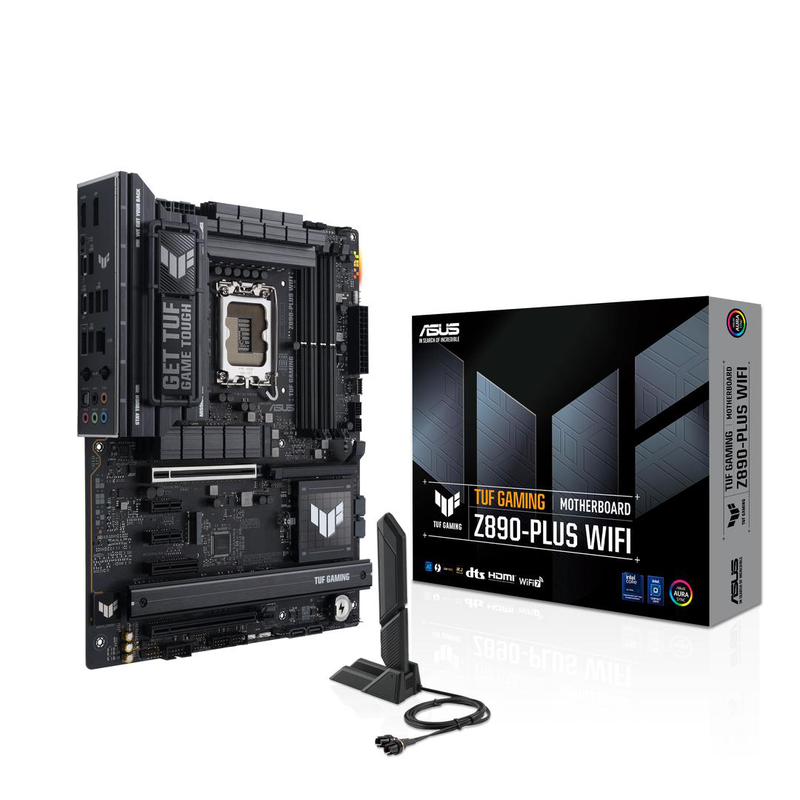 Asus tuf gaming z890-plus Wi-Fi 7 atx lga1851 ddr5 motherboard-null