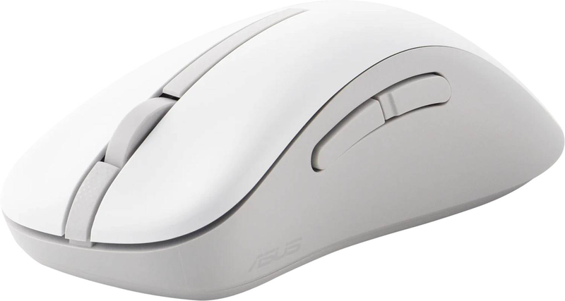 Asus md102 wireless mouse dual-mode bluetooth 5.0 and 2.4GHz ergonomic silent click 1600 dpi 5 buttons white-null
