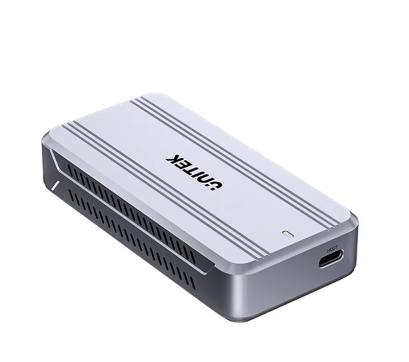 Unitek USB-c nvme/pcie enclosure USB 4.0 40GBps w/cooling fan s1242a, , medium-null
