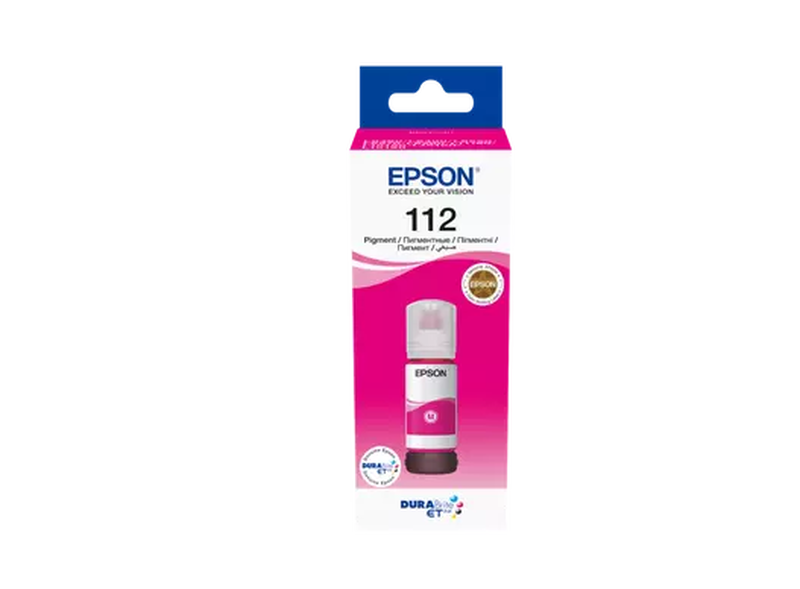 Epson ecotank 112 pigment magenta ink bottle (70 ml), , medium-null