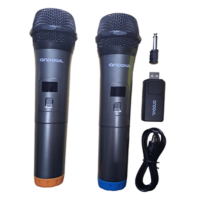 Wireless microphones q-mic635 ζεύγος ασύρματα μικρόφωνα