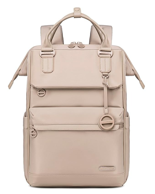 Urban edge couture women elegant laptop backpack khakki 15,6″