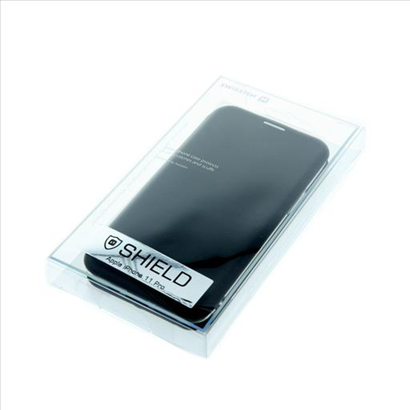 Swissten case shield book samsung a20e a202  black-null