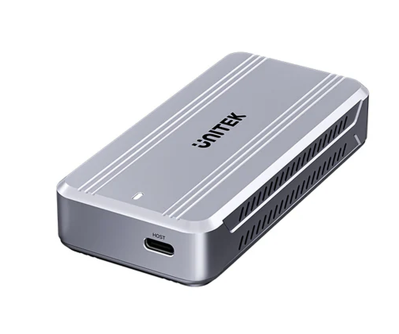 Unitek USB-c nvme/pcie enclosure USB 4.0 40GBps w/cooling fan s1242a, , medium-null