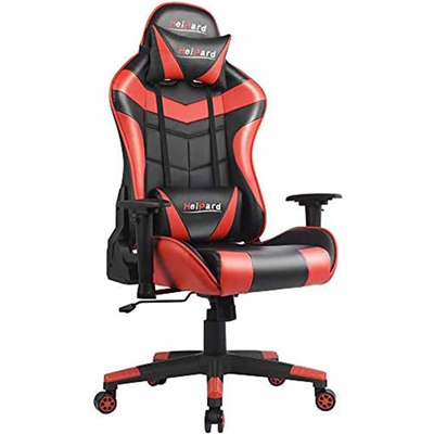 Hp-gc-03br gaming chair blk/red lc-power, , medium