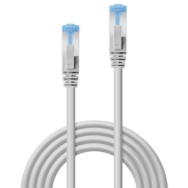 Lindy - patch cable - rj-45 (m) to rj-45 (m) - 15 m - sftp - cat 6a - halogen-free, snagless - grey-null