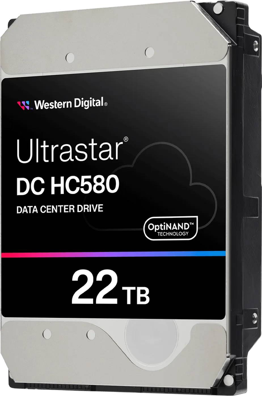 Western digital ultrastar dc hc580 0f62791 22TB data center HDD 3.5" sas 12GB/s 7200rpm 512mb cmr-null