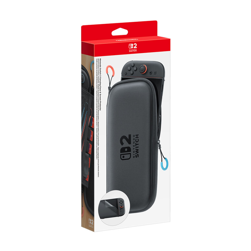 Nintendo switch 2 carrying case and screen protector (new)-null