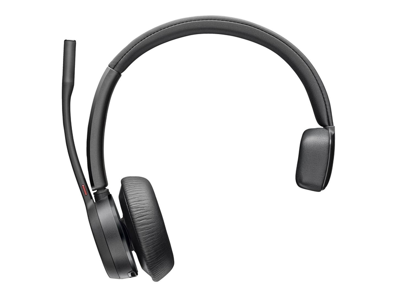 Poly voyager 4310 / headset / on-ear / bluetooth / wireless, wired / active noise cancelling / USB-c / black / certified for microsoft teams, , medium-null