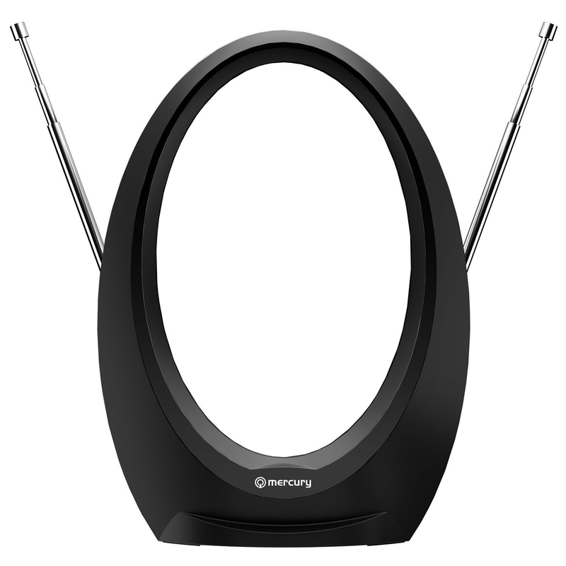 Mercury st36p active loop type indoor TV antenna uhf/fm 6db 120.507uk, , medium-null