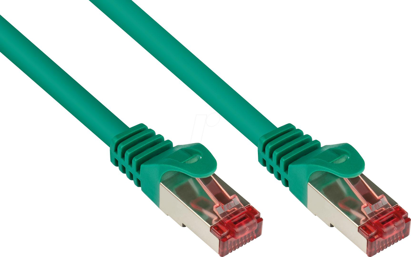 Good connections rns - patch cable - rj-45 (m) to rj-45 (m) - 2 m - sftp, pimf - cat 6 - booted, snagless - green-null