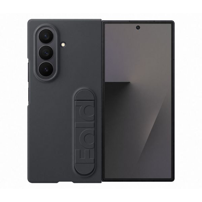 Galaxy z fold7 silicone case black, Black, medium