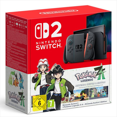 Nintendo switch 2 console pokemon legends z-a bundle g/r, , medium