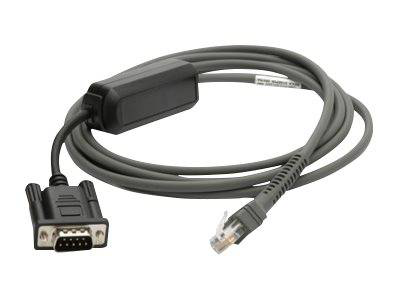 Zebra / serial cable / db-9 (m) / 2.13 m / for symbol ls2208, , medium