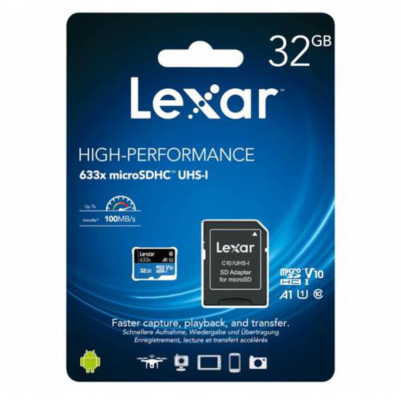 Lexar high-performance 633x microsdhc&trade;/microsdxc&trade; uhs-i 32GB-null