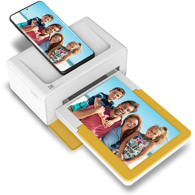 Kodak dock plus pd460y yellow 4x6 4pass bluetooth photo printer, , medium