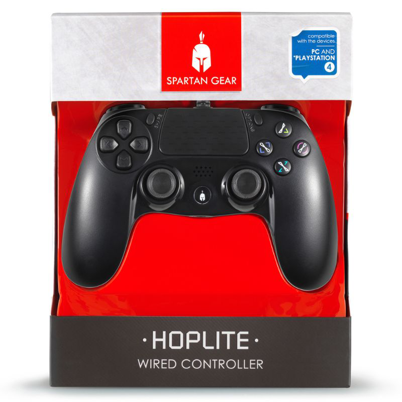 Spartan gear - hoplite wired controller black, , medium-null