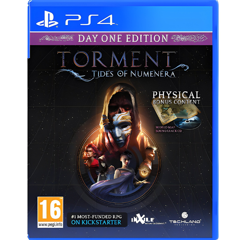 Torment: tides of numenera - day one edition - playstation 4 (brand new)-null