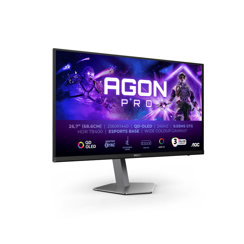 Aoc agon pro 27" &omicron;&theta;ό&nu;&eta; OLED 240hz g-sync 2560x1440-null