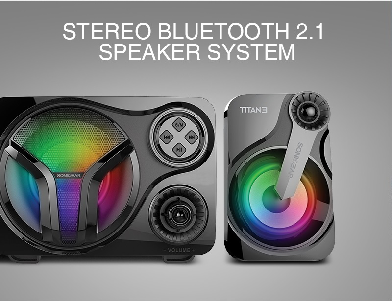 Sonicgear titan3 USB powered 2.1 pc speakers, , medium-null