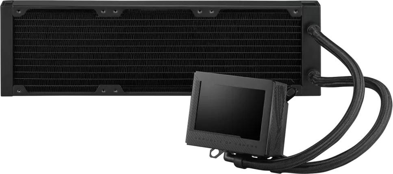 Asus rog ryujin III 240 argb aio liquid CPU cooler 240mm 3.5 inch lcd asetek lga1700 am5 am4 black-null