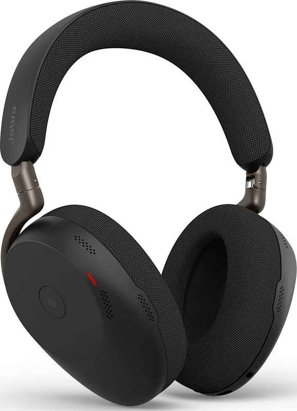 Jabra evolve3 85 ms wireless over-ear anc headset 38599-999-999 bluetooth link 390a 25h battery black-null