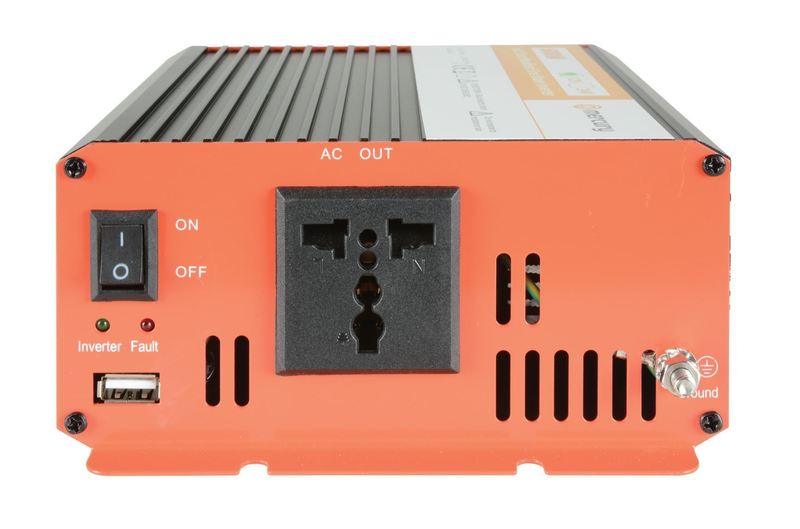 Product image: Mercury ims600-12 12vdc 600w inverter + USB 652.004uk, , medium-null