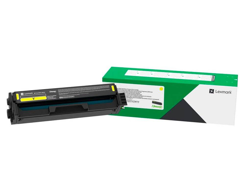 Lexmark c332hy0 yellow original high-yield return program toner 2500 pages for c3326 mc3326-null