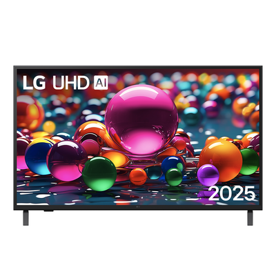 Lg smart TV 50" 4k led 50ua75006la, Black, medium