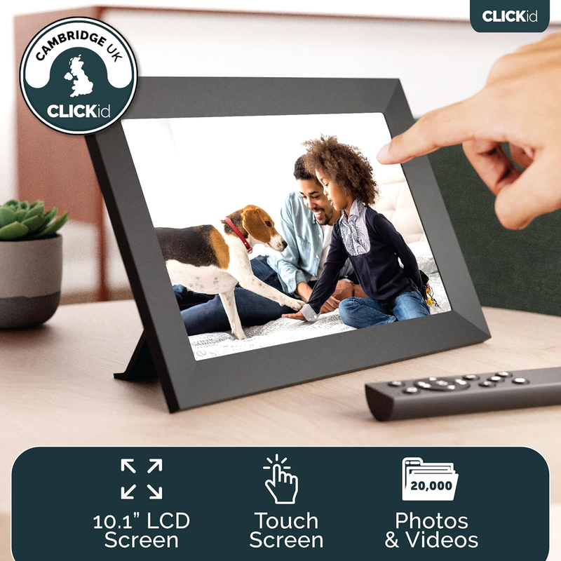 Product image: Majority photo frame 10.1” Wi-Fi/touch frameo app clickid snap10, , medium-null