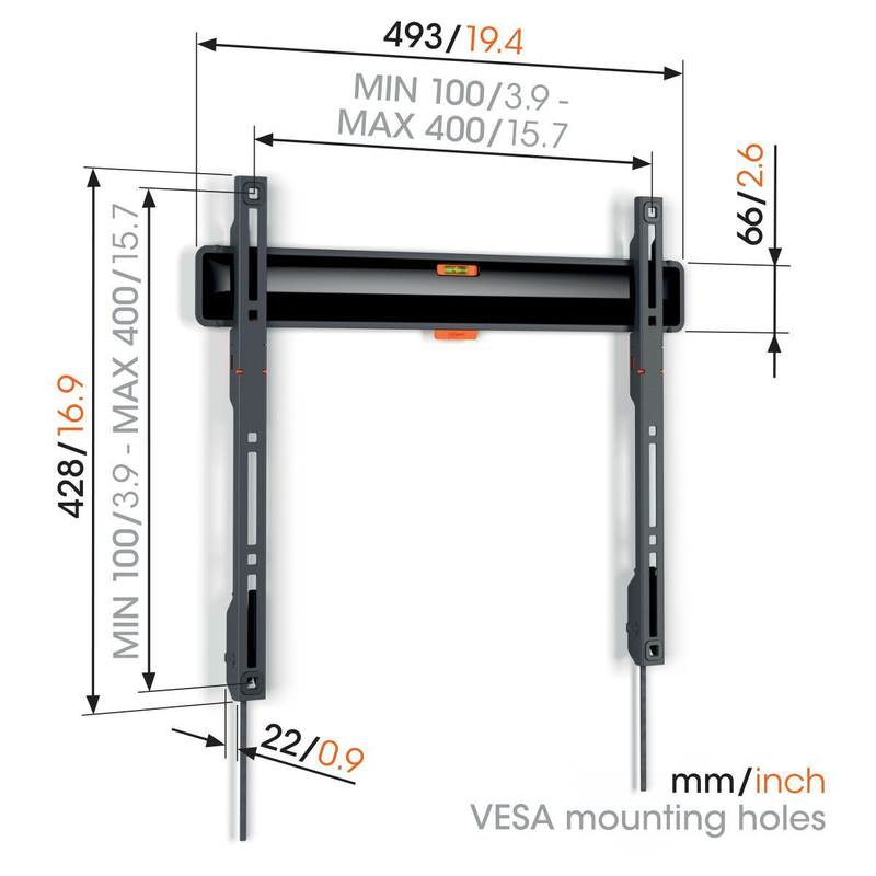 Vogels comfort TVm3405 sp TV wall mount 40&times;40 fixed OLED, , medium-null