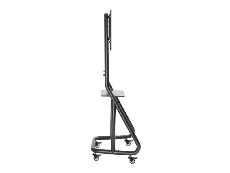 Equip heavy-duty TV trolley (standalone) 1.7m high w/shelf holds one 37" to 80" TV max 80kgr-null
