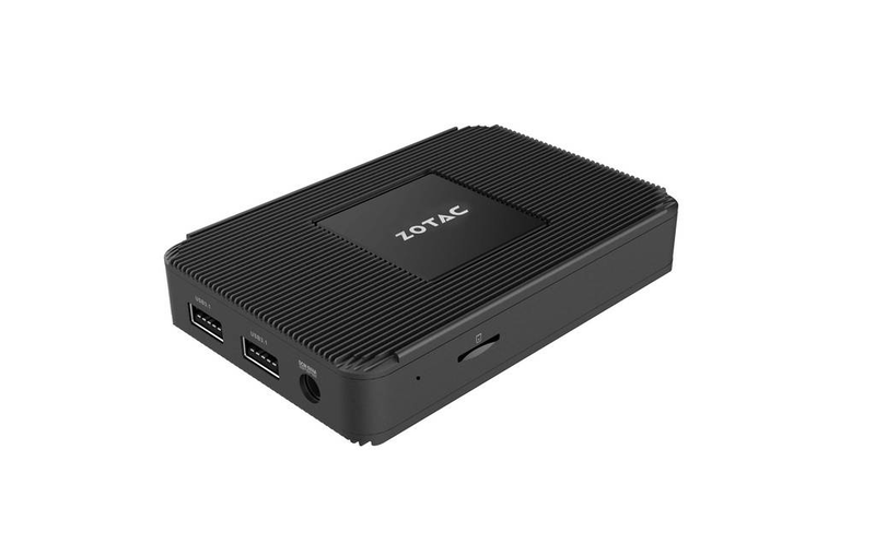 Zotac zbox p series pi336 pico / mini pc / celeron n6211 / 1.2 GHz / ram 4GB / SSD / emmc 128GB / uhd graphics / gigabit ethernet, bluetooth 5.2, ieee 802.11ax (Wi-Fi 6e) wlan: / bluetooth 5.2, 802.11a/b/g/n/ac/ax (Wi-Fi 6e) / win 11 p-null