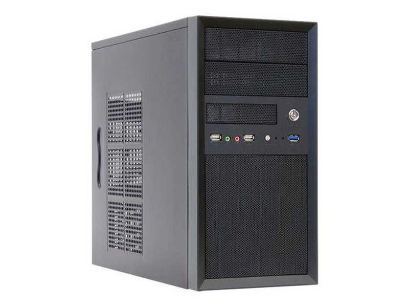Chieftec mesh series ct-01b / mini tower / micro atx / no power supply (atx12v 2.3/ ps/2) / USB/audio, , medium-null