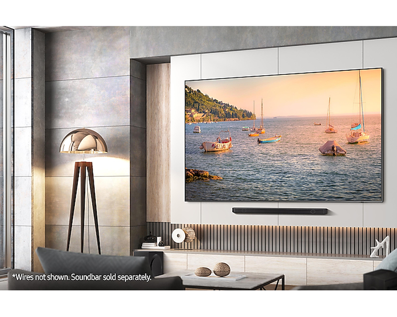 Samsung τηλεόραση 98" 4k QLED qe98q80catxxh, , medium-null