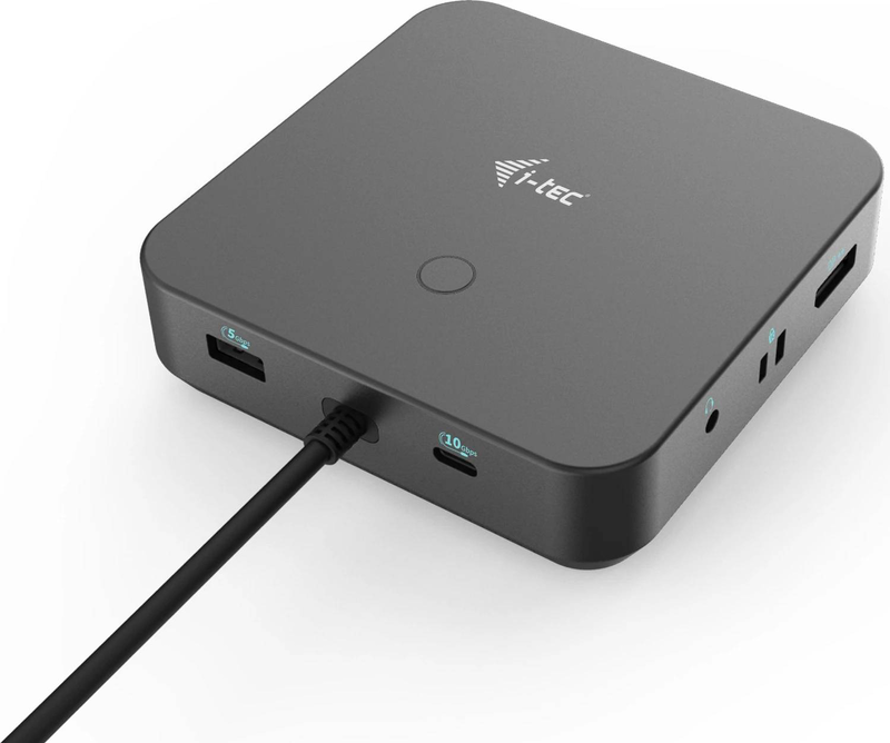 I-tec c31triple4kdockpdpro USB-c triple 4k docking station 2x displayport HDMI 100w pd gigabit ethernet black-null