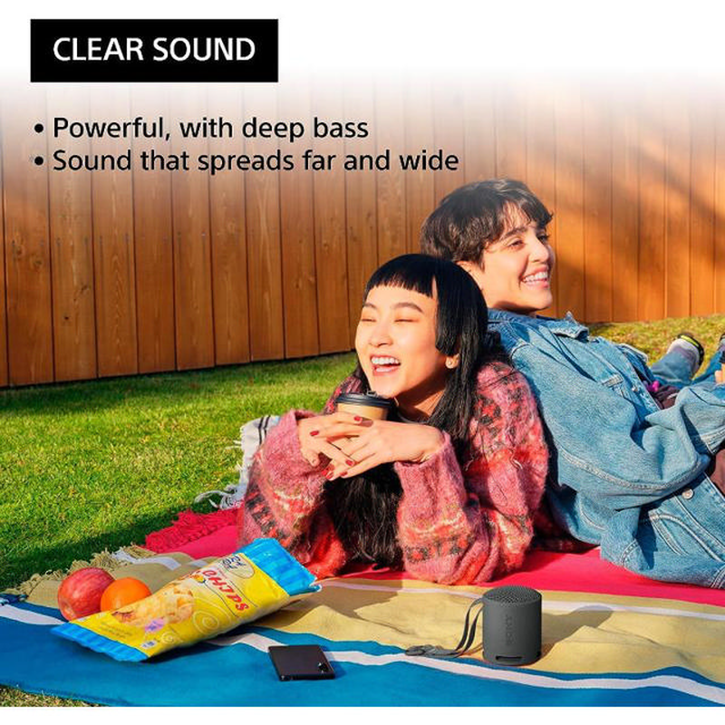 Sony srs-xb100b portable bluetooth speaker up to 16 hours-null