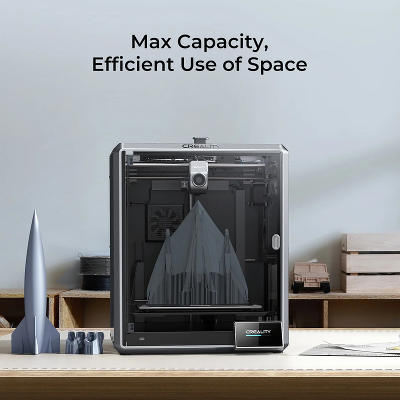 Creality k1 max 3d printer ai-assisted high-speed fdm enclosed, , medium-null