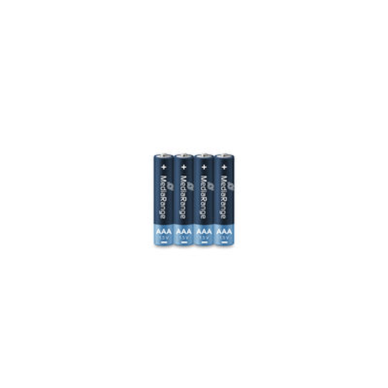 Mediarange premium alkaline batteries, micro aaa|lr03|1.5v, pack 24, , medium-null
