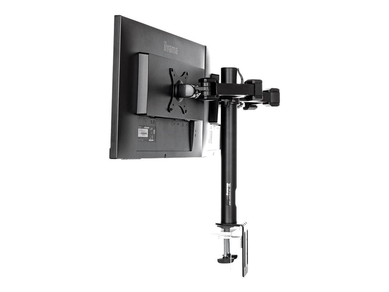 Iiyama ds1002c-b1 dual monitor desk arm for two 10-30 inch displays up to 10kg tilt swivel black-null