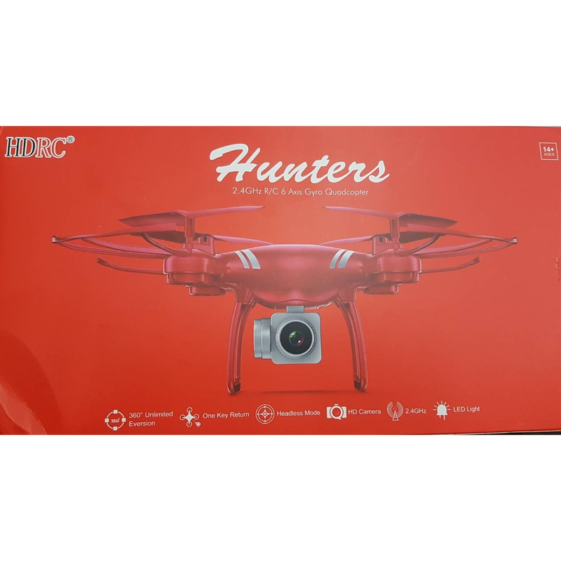 Hdrc hunters 2.4GHz 4ch 6-axis drone with function, , medium-null