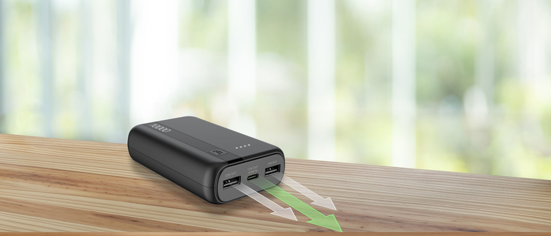 Cellularline pbentry10000k power bank 10000mAh 12w-null
